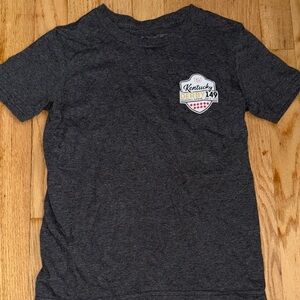 Charcoal Kentucky Derby Tee kids horse